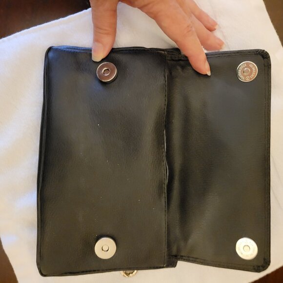 Harley Davidson Leather Studded Zip Closure Clip-on Hip Bag Belt Pouch - Picture 6 of 7